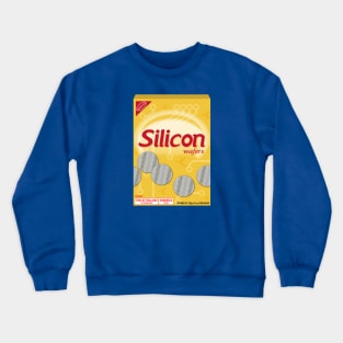 Silicon Wafers in a Box Crewneck Sweatshirt